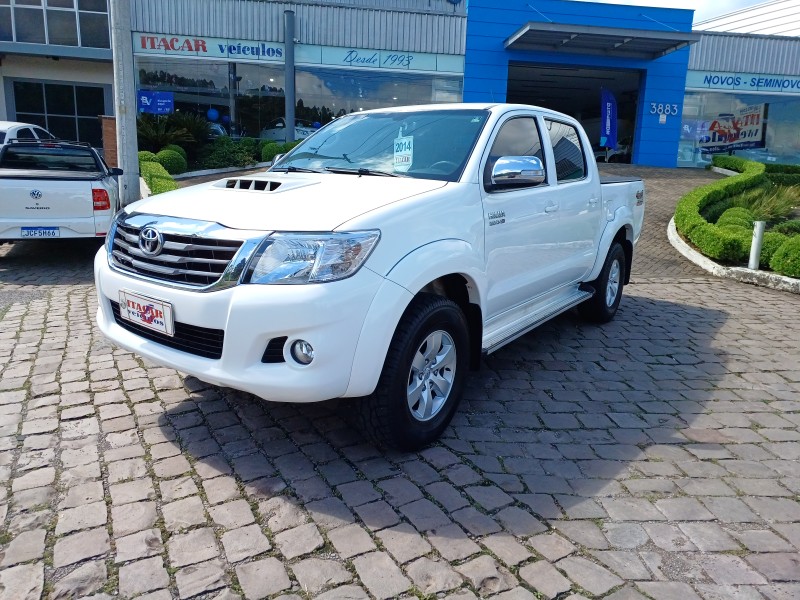 HILUX 3.0 SRV 4X4 CD 16V TURBO INTERCOOLER DIESEL 4P AUTOMÁTICO - 2014 - FLORES DA CUNHA