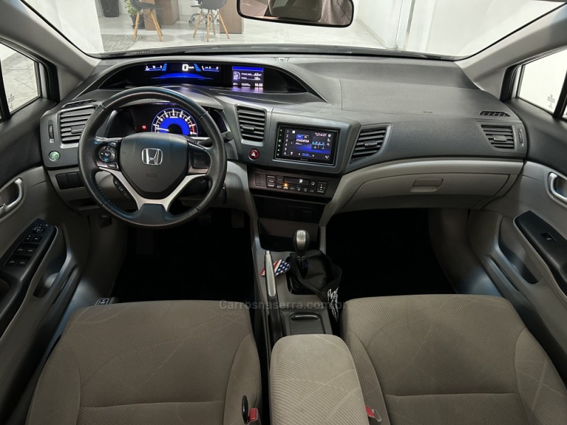 CIVIC 1.8 LXS 16V FLEX 4P MANUAL - 2016 - NOVA PRATA