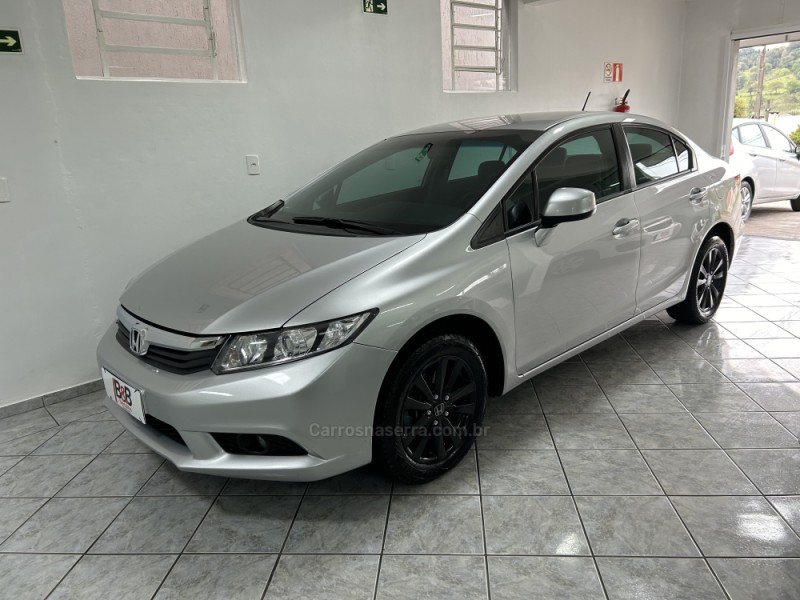 CIVIC 1.8 LXS 16V FLEX 4P MANUAL - 2016 - NOVA PRATA