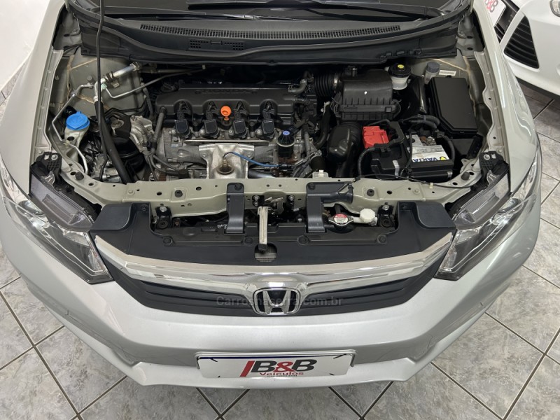 CIVIC 1.8 LXS 16V FLEX 4P MANUAL - 2016 - NOVA PRATA