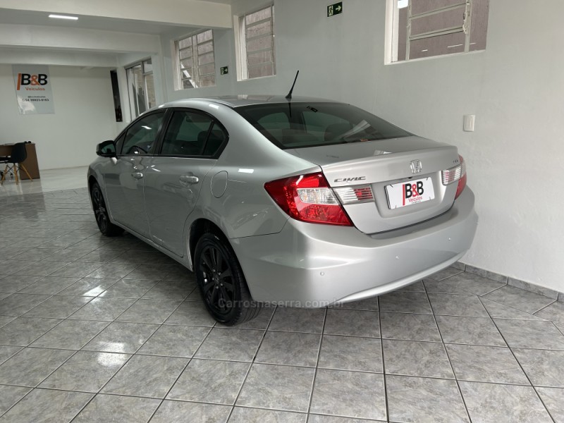 CIVIC 1.8 LXS 16V FLEX 4P MANUAL - 2016 - NOVA PRATA