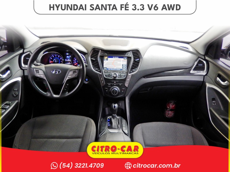 SANTA FÉ 3.3 MPFI 4X4 V6 270CV GASOLINA 4P AUTOMÁTICO - 2014 - CAXIAS DO SUL