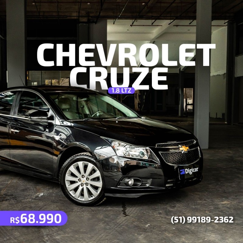 CRUZE 1.8 LTZ 16V FLEX 4P AUTOMÁTICO