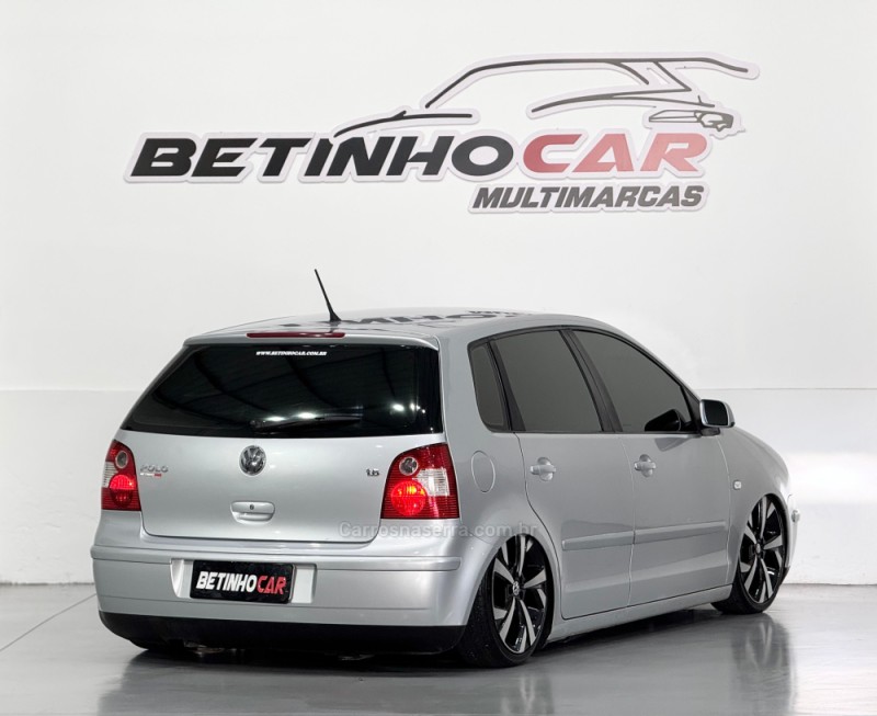 POLO 1.6 MI 8V GASOLINA 4P MANUAL - 2003 - ESTâNCIA VELHA