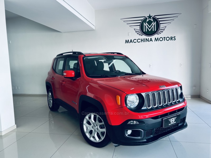 renegade 1.8 16v flex longitude 4p automatico 2016 caxias do sul