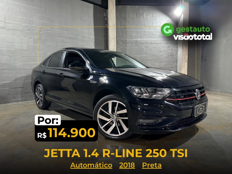 JETTA 1.4 R-LINE 250 16V TSI FLEX 4P AUTOMÁTICO - 2018 - CAXIAS DO SUL