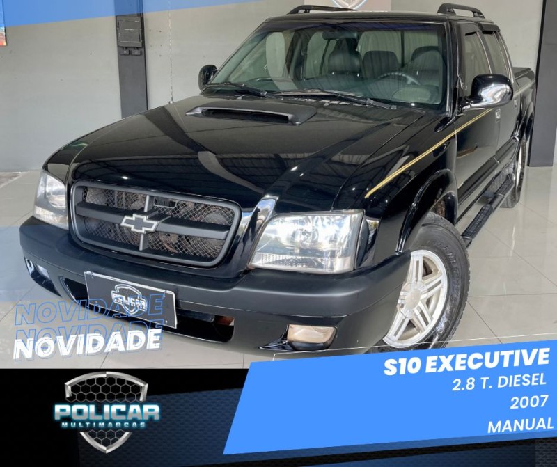 s10 2.8 executive 4x4 cd 12v turbo intercooler diesel 4p manual 2007 caxias do sul