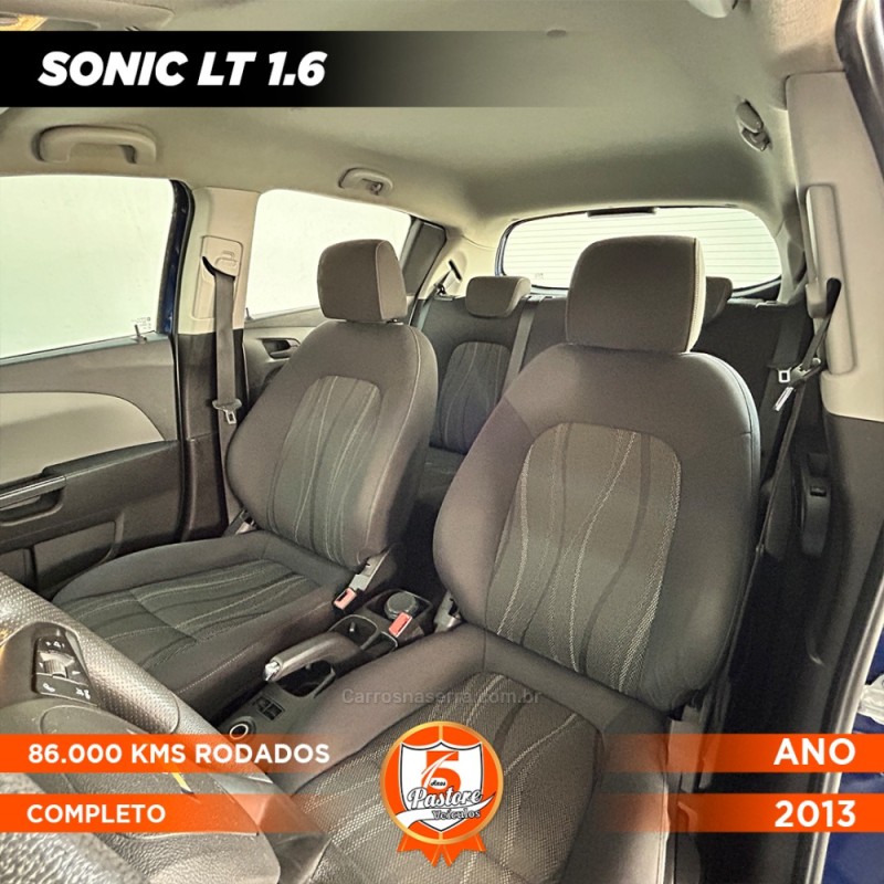 SONIC 1.6 LT 16V FLEX 4P MANUAL - 2013 - VACARIA