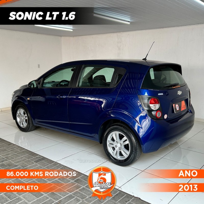 SONIC 1.6 LT 16V FLEX 4P MANUAL - 2013 - VACARIA