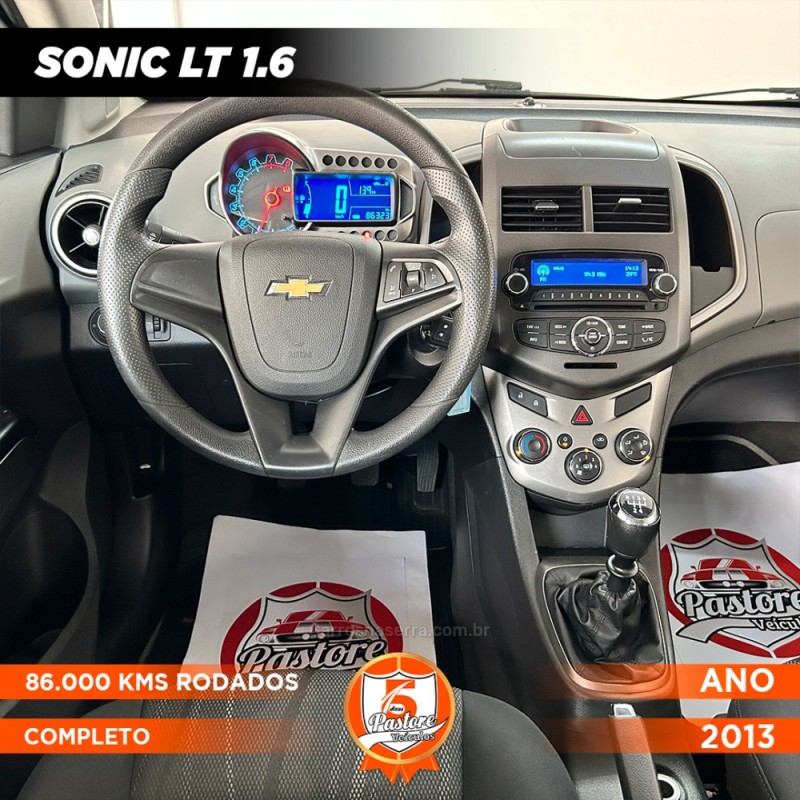 SONIC 1.6 LT 16V FLEX 4P MANUAL - 2013 - VACARIA