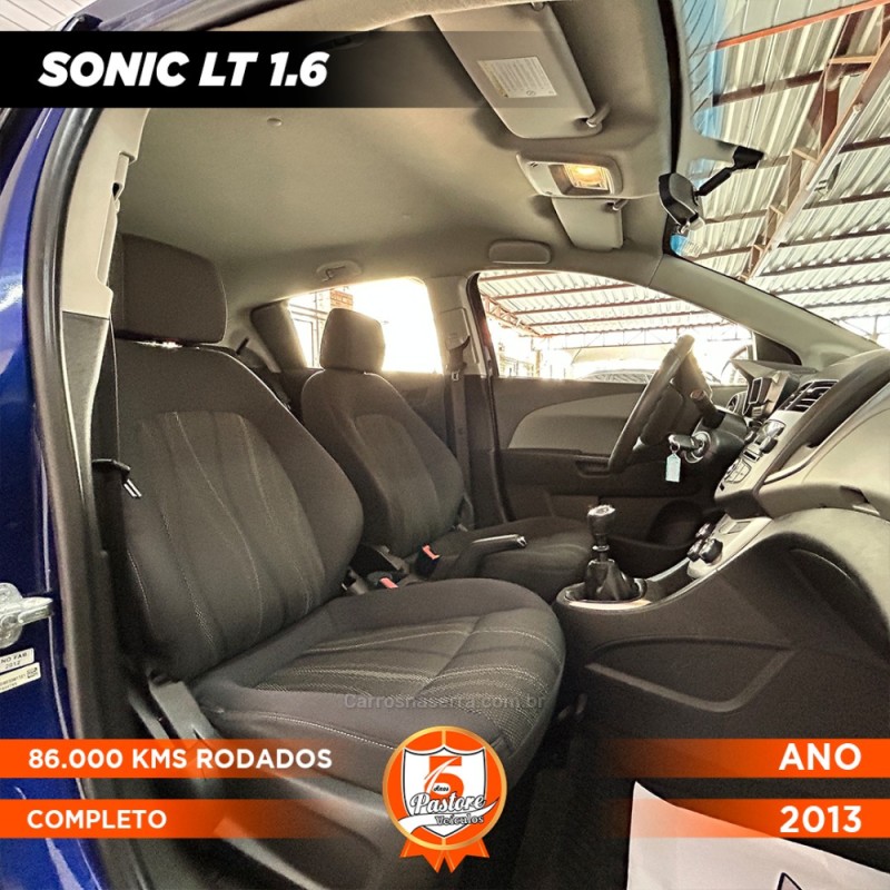 SONIC 1.6 LT 16V FLEX 4P MANUAL - 2013 - VACARIA