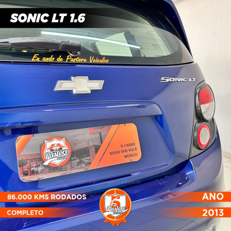 SONIC 1.6 LT 16V FLEX 4P MANUAL - 2013 - VACARIA