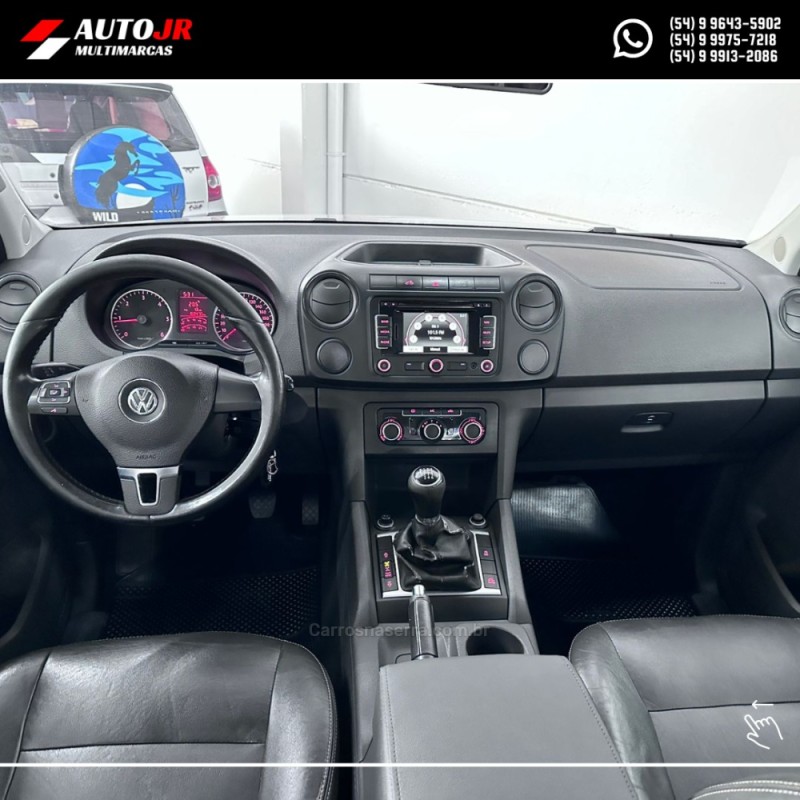 AMAROK 2.0 TRENDLINE 4X4 CD 16V TURBO INTERCOOLER DIESEL 4P MANUAL - 2013 - VACARIA