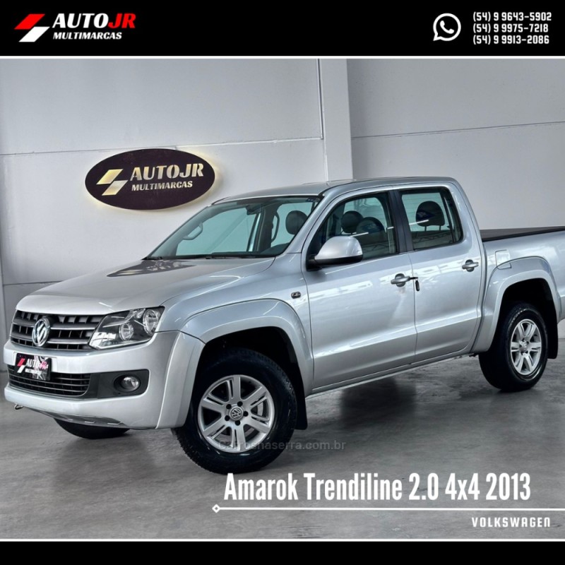 amarok 2.0 trendline 4x4 cd 16v turbo intercooler diesel 4p manual 2013 vacaria