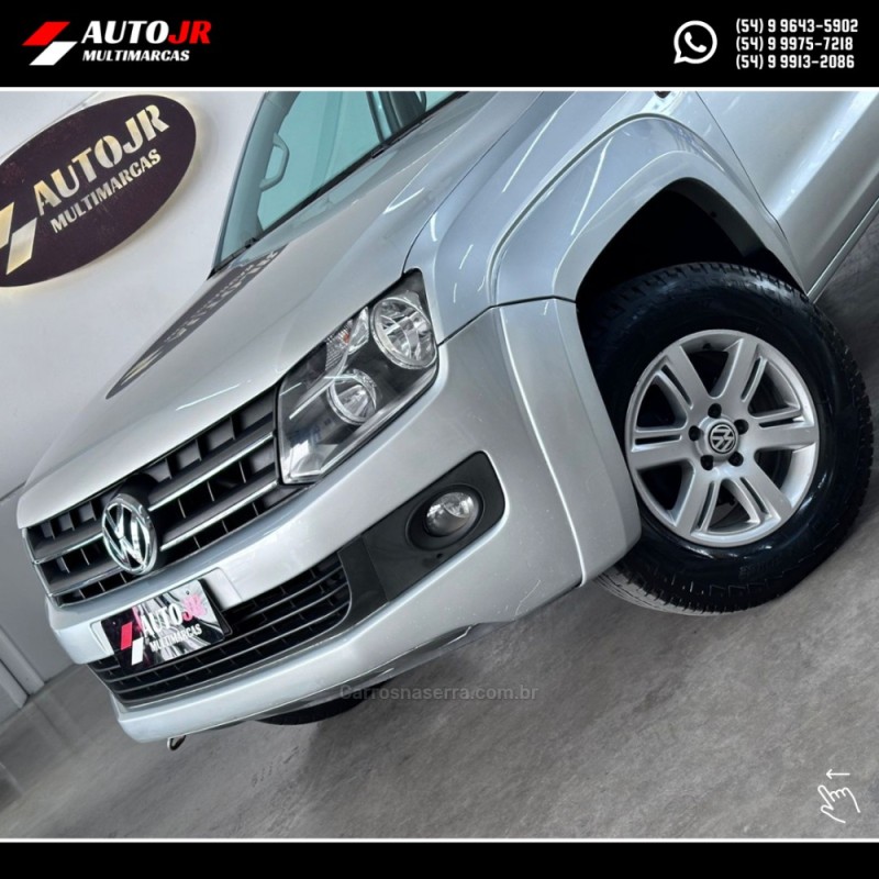 AMAROK 2.0 TRENDLINE 4X4 CD 16V TURBO INTERCOOLER DIESEL 4P MANUAL - 2013 - VACARIA