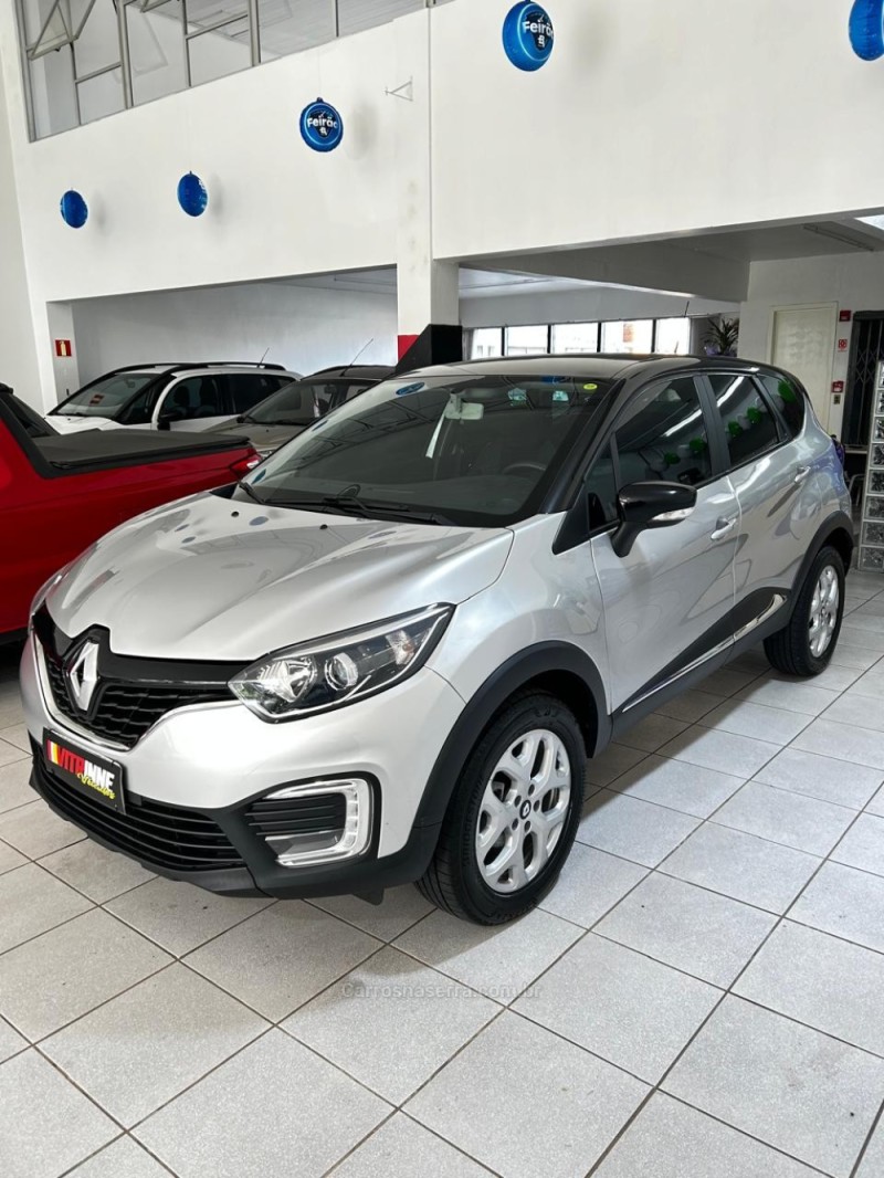 captur 1.6 life 16v flex 4p automatico 2019 caxias do sul