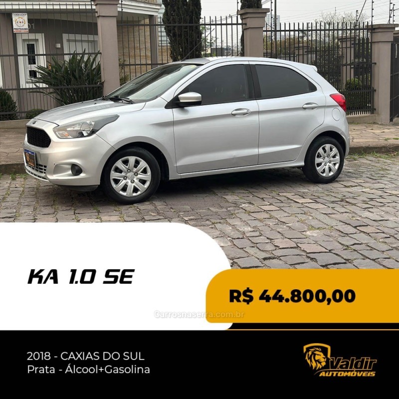 KA 1.0 SE 12V FLEX 4P MANUAL - 2018 - CAXIAS DO SUL