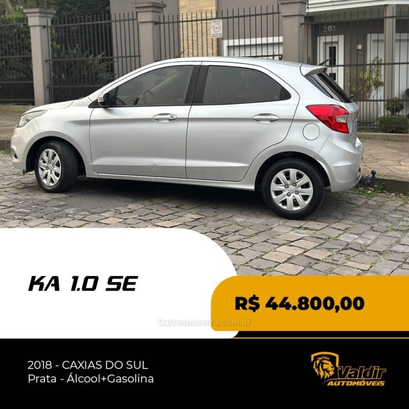 KA 1.0 SE 12V FLEX 4P MANUAL - 2018 - CAXIAS DO SUL