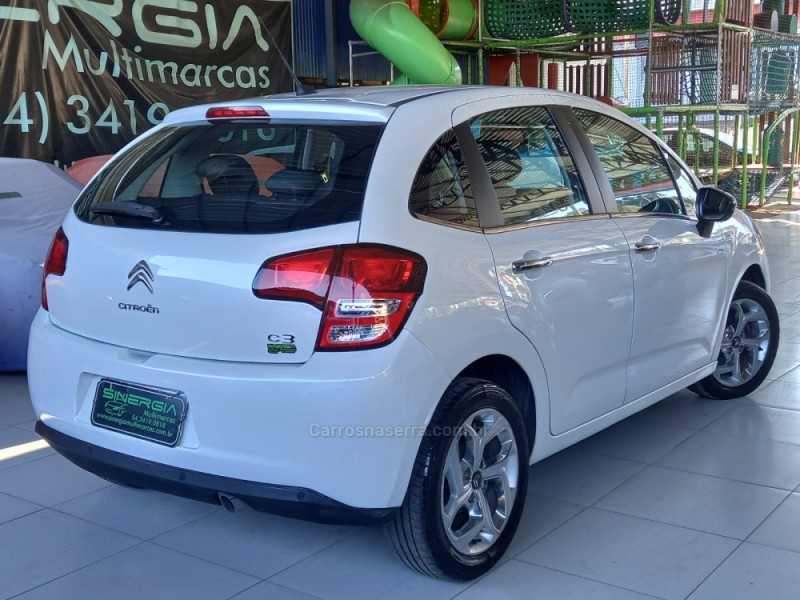 C3 1.6 EXCLUSIVE 16V FLEX 4P MANUAL - 2013 - CAXIAS DO SUL