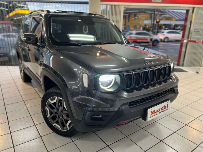 RENEGADE 1.3 TRAILHAWK T270 16V TURBO FLEX 4X4 4P AUTOMÁTICO - 2023 - CAXIAS DO SUL