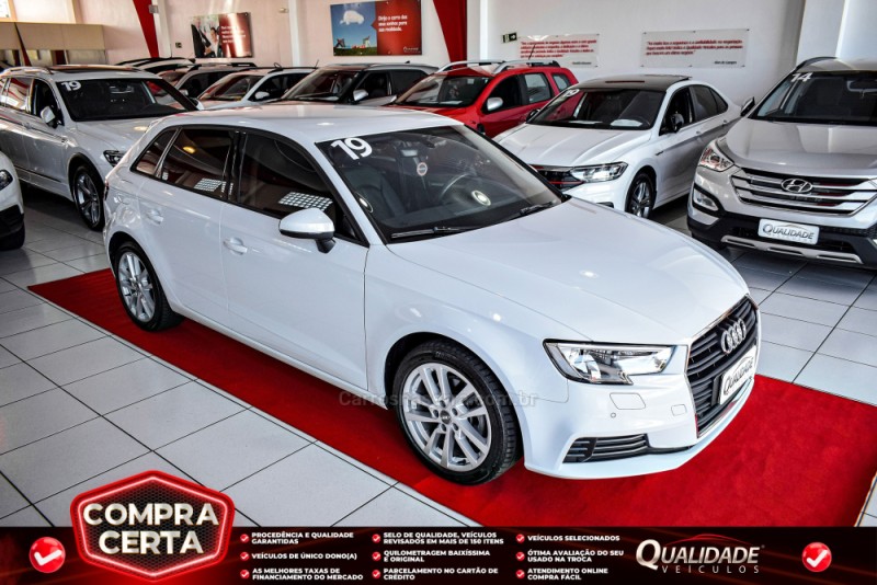 a3 1.4 tfsi prestige plus 16v flex 4p tiptronic 2019 santa cruz do sul