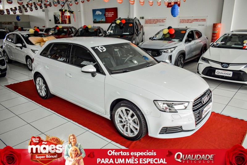 a3 1.4 tfsi prestige plus 16v flex 4p tiptronic 2019 santa cruz do sul