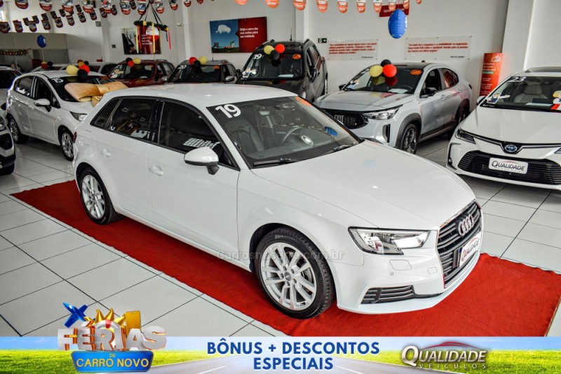 a3 1.4 tfsi prestige plus 16v flex 4p tiptronic 2019 santa cruz do sul