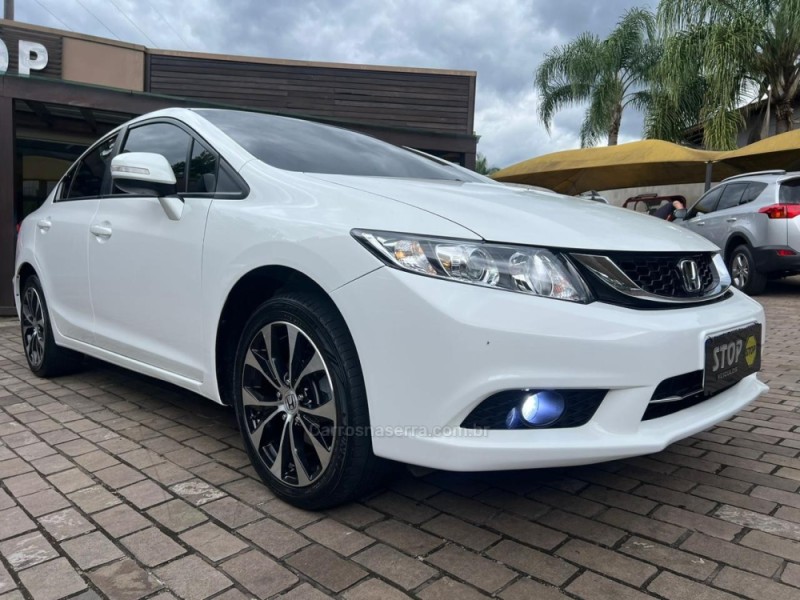 CIVIC 2.0 LXR 16V FLEX 4P AUTOMÁTICO - 2015 - DOIS IRMãOS