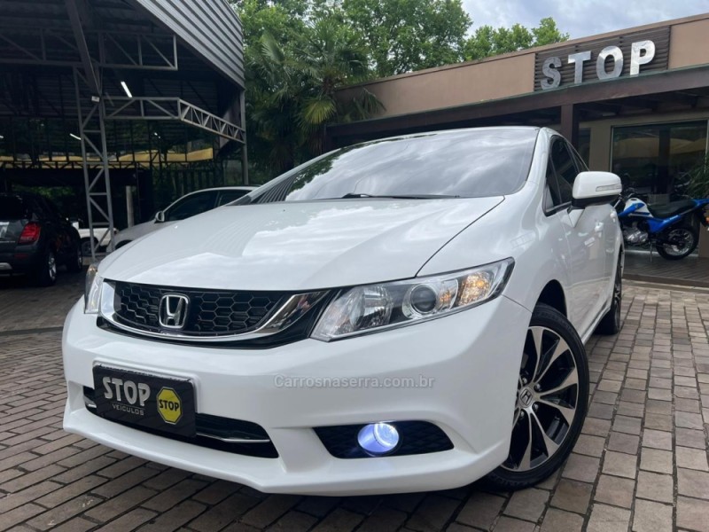 CIVIC 2.0 LXR 16V FLEX 4P AUTOMÁTICO - 2015 - DOIS IRMãOS