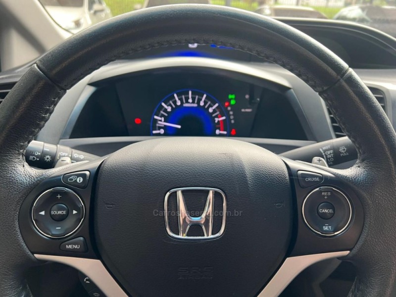 CIVIC 2.0 LXR 16V FLEX 4P AUTOMÁTICO - 2015 - DOIS IRMãOS