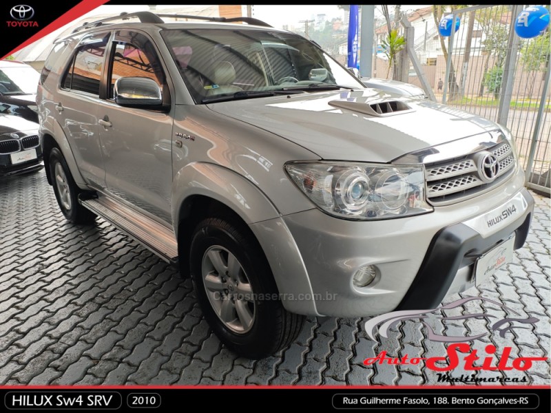 HILUX SW4 3.0 SRV 4X4 7 LUGARES 16V TURBO INTERCOOLER DIESEL 4P AUTOMÁTICO - 2010 - BENTO GONçALVES