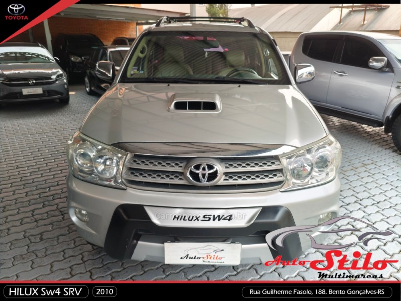 HILUX SW4 3.0 SRV 4X4 7 LUGARES 16V TURBO INTERCOOLER DIESEL 4P AUTOMÁTICO - 2010 - BENTO GONçALVES