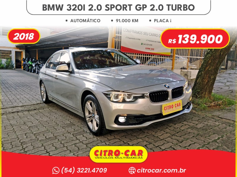 320I 2.0 SPORT GP 16V TURBO ACTIVE FLEX 4P AUTOMÁTICO - 2018 - CAXIAS DO SUL