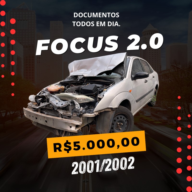 FOCUS 2.0 GLX 16V FLEX 4P MANUAL - 2002 - CAXIAS DO SUL