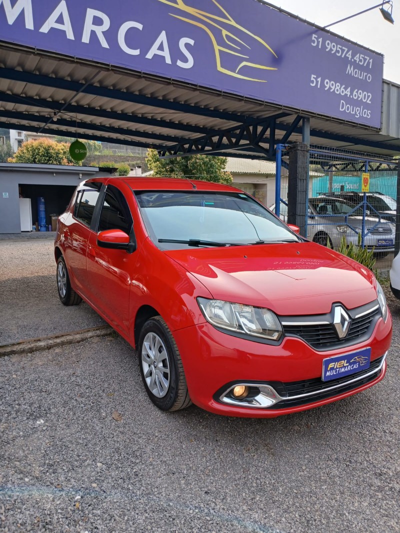 SANDERO 1.0 EXPRESSION 16V FLEX 4P MANUAL - 2016 - VALE REAL