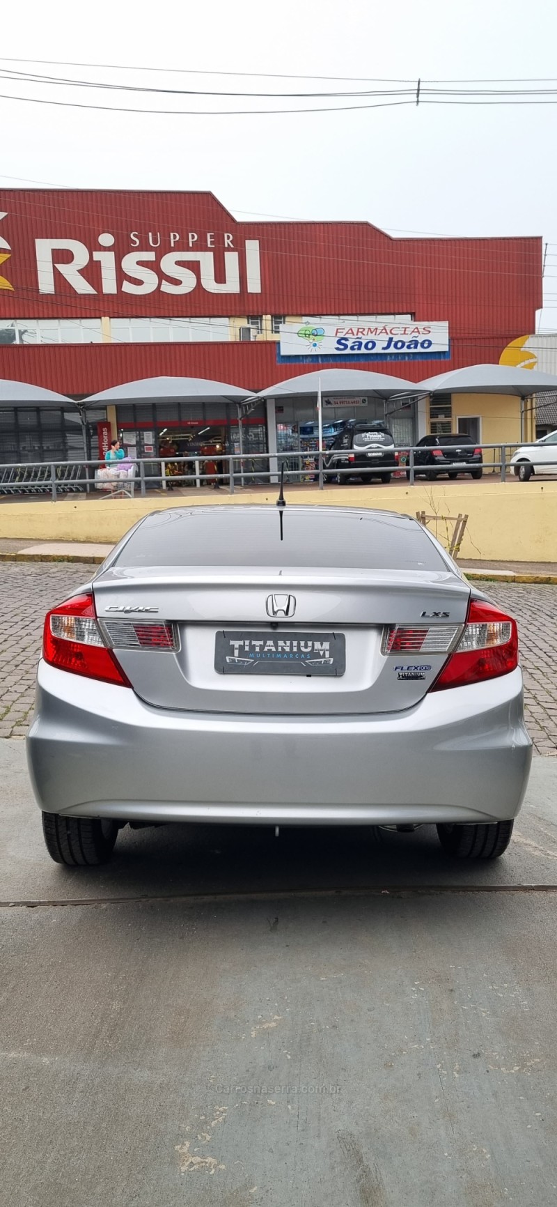 CIVIC 1.8 LXS 16V GASOLINA 4P MANUAL - 2015 - SãO FRANCISCO DE PAULA