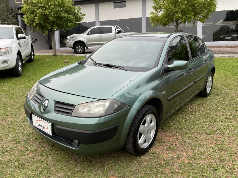 MÉGANE 1.6 EXPRESSION 16V FLEX 4P MANUAL - 2008 - BOM PRINCíPIO