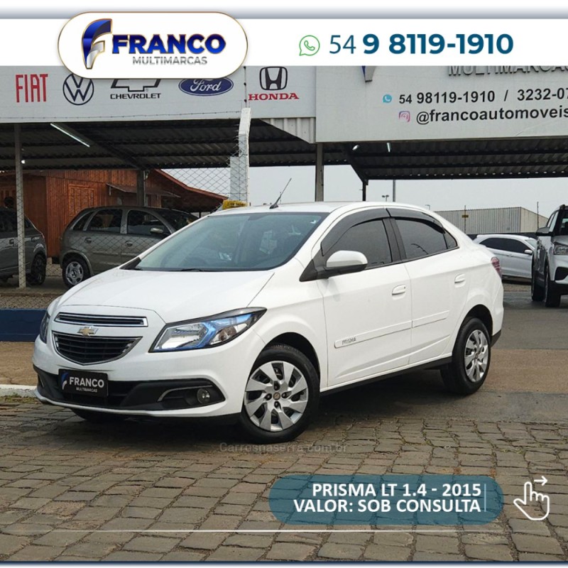 PRISMA 1.4 MPFI LT 8V FLEX 4P MANUAL - 2015 - VACARIA