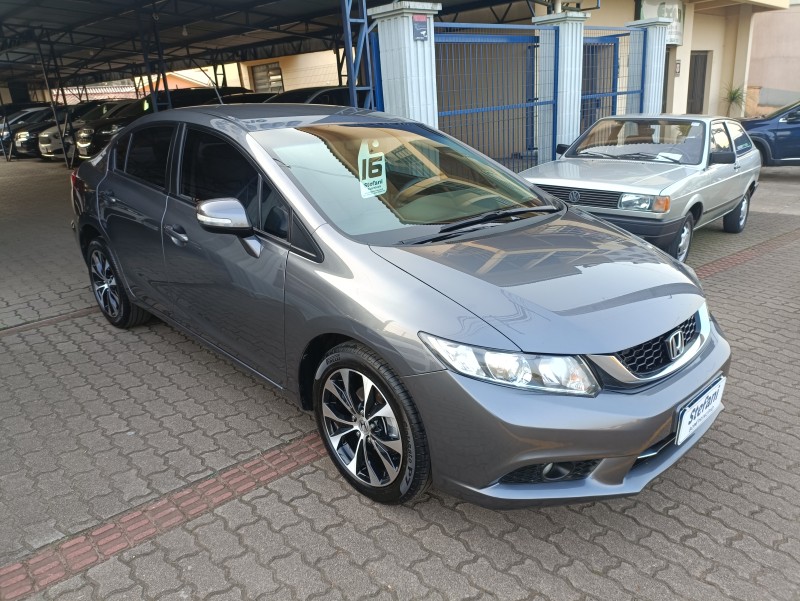 CIVIC 2.0 LXR 16V FLEX 4P AUTOMÁTICO - 2016 - BOM PRINCíPIO