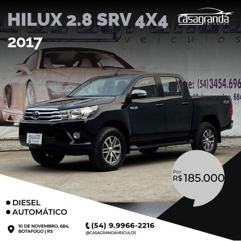 HILUX 2.8 SRV 4X4 CD 16V DIESEL 4P AUTOMÁTICO