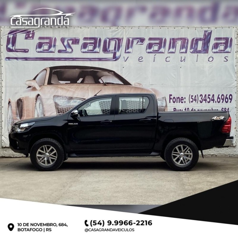 HILUX 2.8 SRV 4X4 CD 16V DIESEL 4P AUTOMÁTICO - 2017 - BENTO GONçALVES