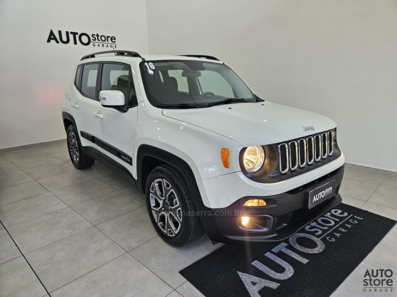 RENEGADE 1.8 16V FLEX LONGITUDE 4P AUTOMÁTICO - 2016 - CAXIAS DO SUL