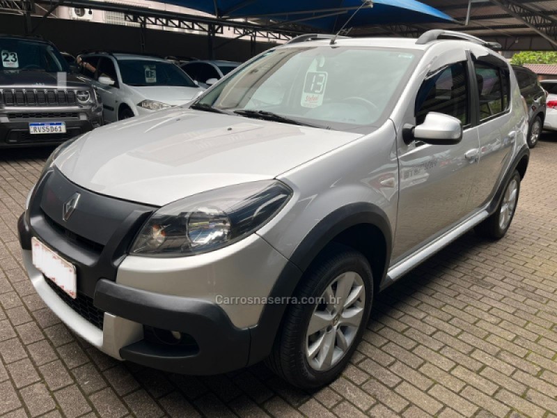 SANDERO 1.6 STEPWAY 8V FLEX 4P MANUAL - 2013 - BENTO GONçALVES