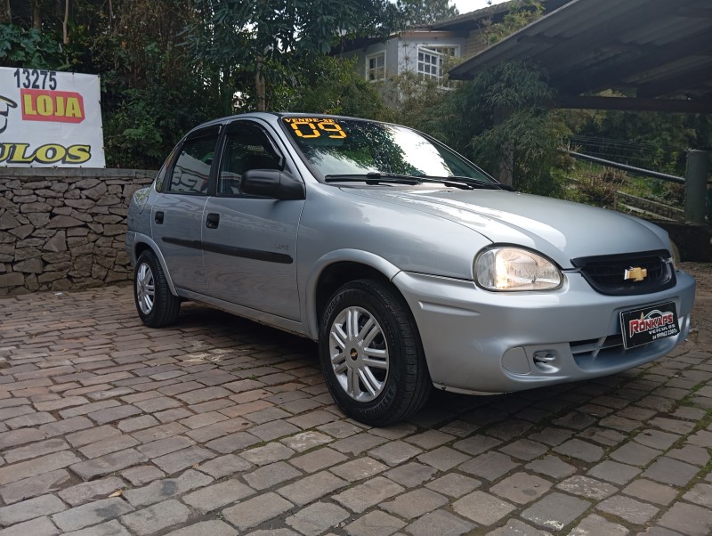 CORSA 1.0 MPFI CLASSIC SEDAN LIFE 8V FLEX 4P MANUAL - 2009 - CAXIAS DO SUL