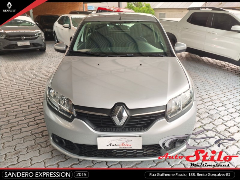 SANDERO 1.6 EXPRESSION 8V FLEX 4P MANUAL - 2015 - BENTO GONçALVES