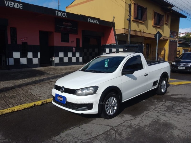 saveiro 1.6 mi trendline ce 8v flex 2p manual 2015 caxias do sul