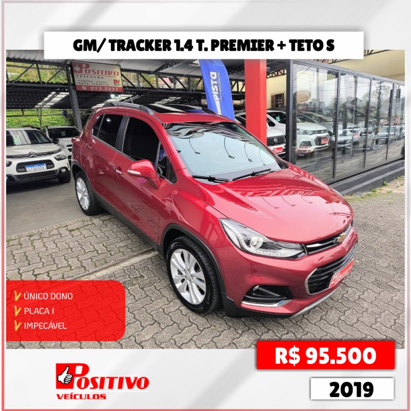 TRACKER 1.4 16V PREMIER TURBO FLEX 4P AUTOMÁTICO - 2019 - CAXIAS DO SUL