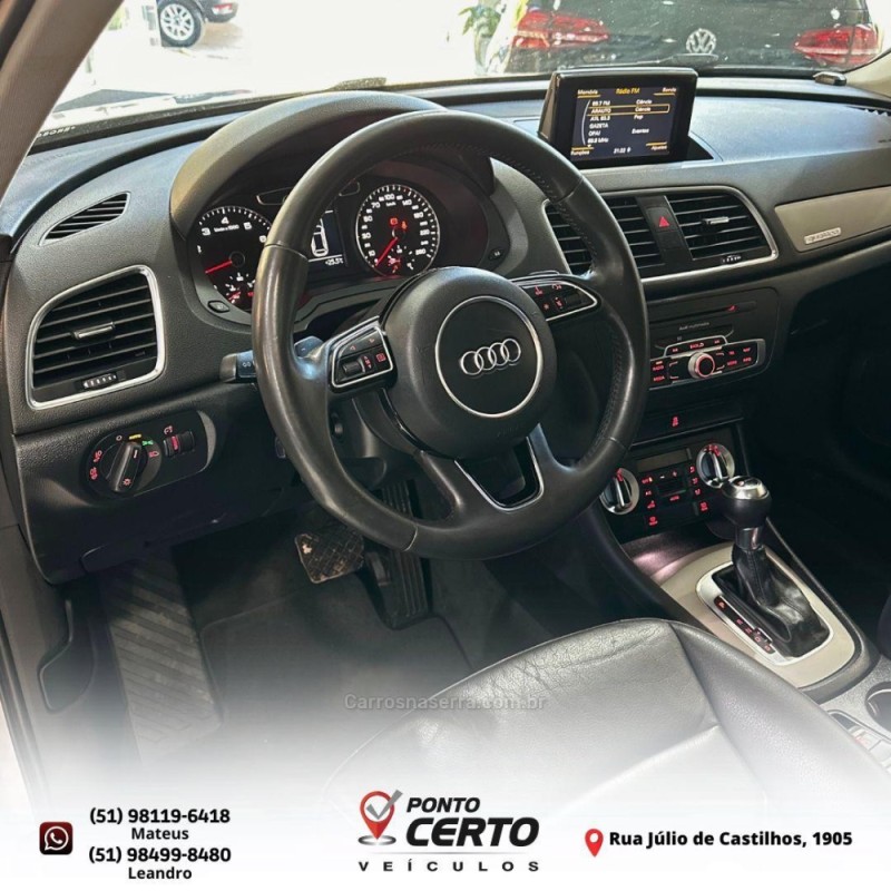 Q3 2.0 TFSI AMBIENTE QUATTRO 4P GASOLINA S TRONIC - 2014 - SANTA CRUZ DO SUL