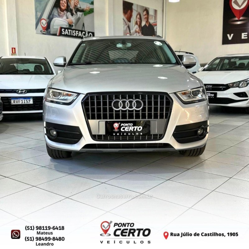 Q3 2.0 TFSI AMBIENTE QUATTRO 4P GASOLINA S TRONIC - 2014 - SANTA CRUZ DO SUL