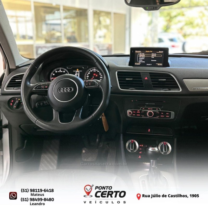 Q3 2.0 TFSI AMBIENTE QUATTRO 4P GASOLINA S TRONIC - 2014 - SANTA CRUZ DO SUL